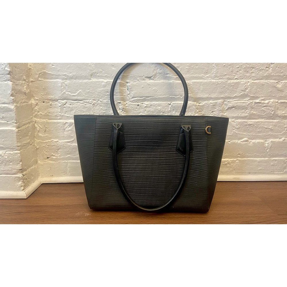 Dagne Dover Signature Tote Black